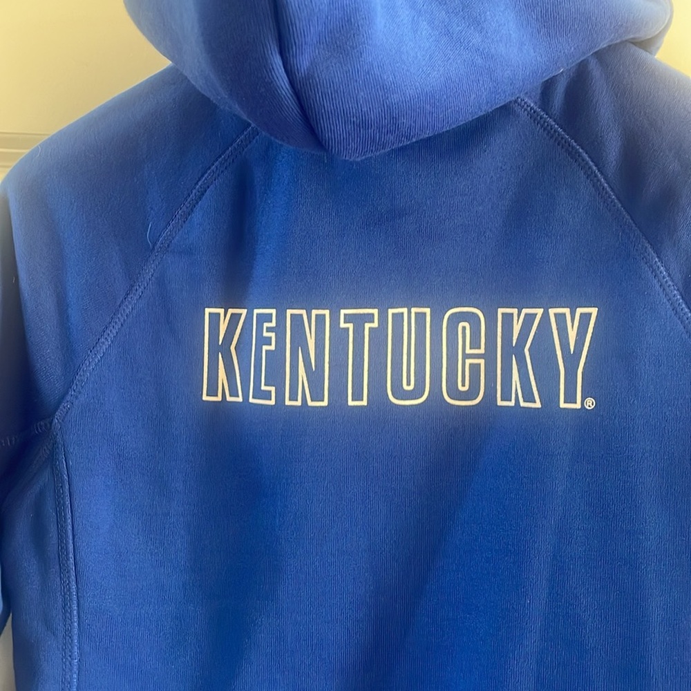 Kentucky Wildcats velvet zip up